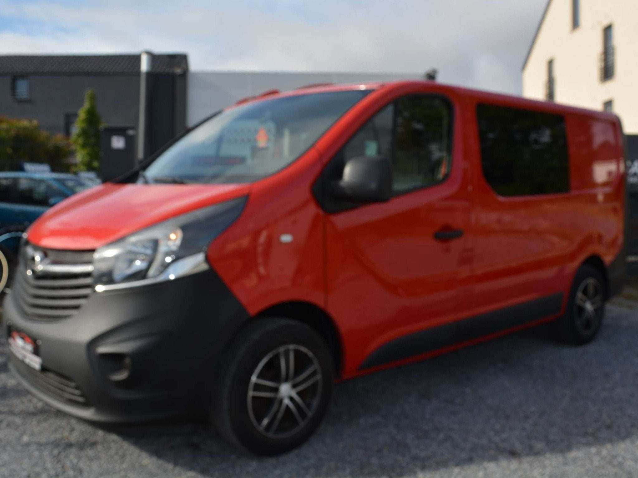 Opel Vivaro Double cabine 16 DCI 6 PLACES, Rouge, Euro 5, Achat, Entreprise