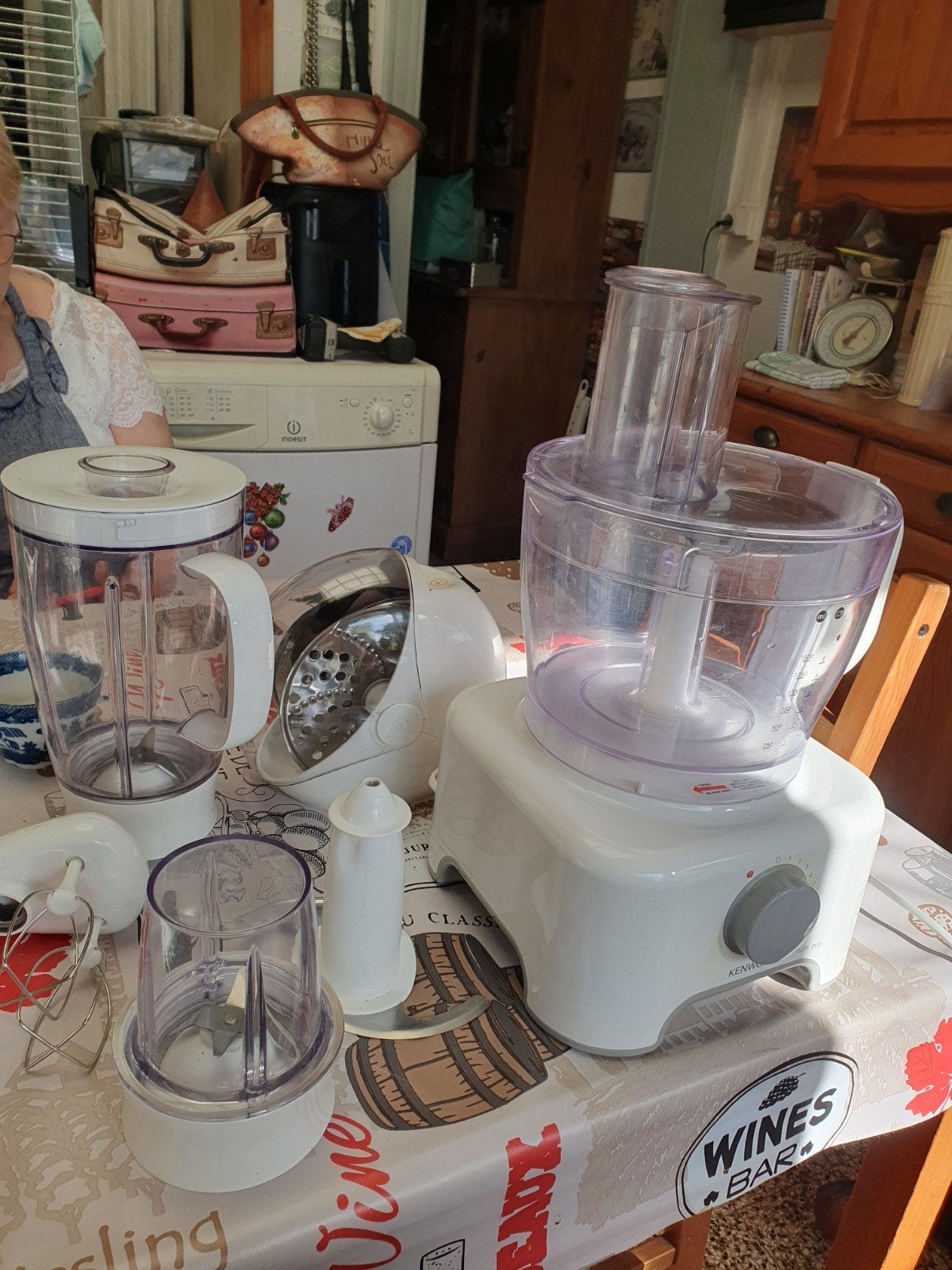robot ménagère, 1 à 2 litres, Enlèvement, Comme neuf, 3 vitesses ou plus
