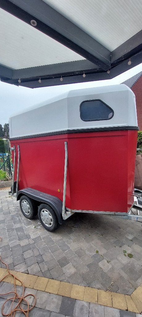 Remorque pour chevaux de 1,5 m, Animaux & Accessoires, Enlèvement, Utilisé, Polyester, Remorque 1½ cheval