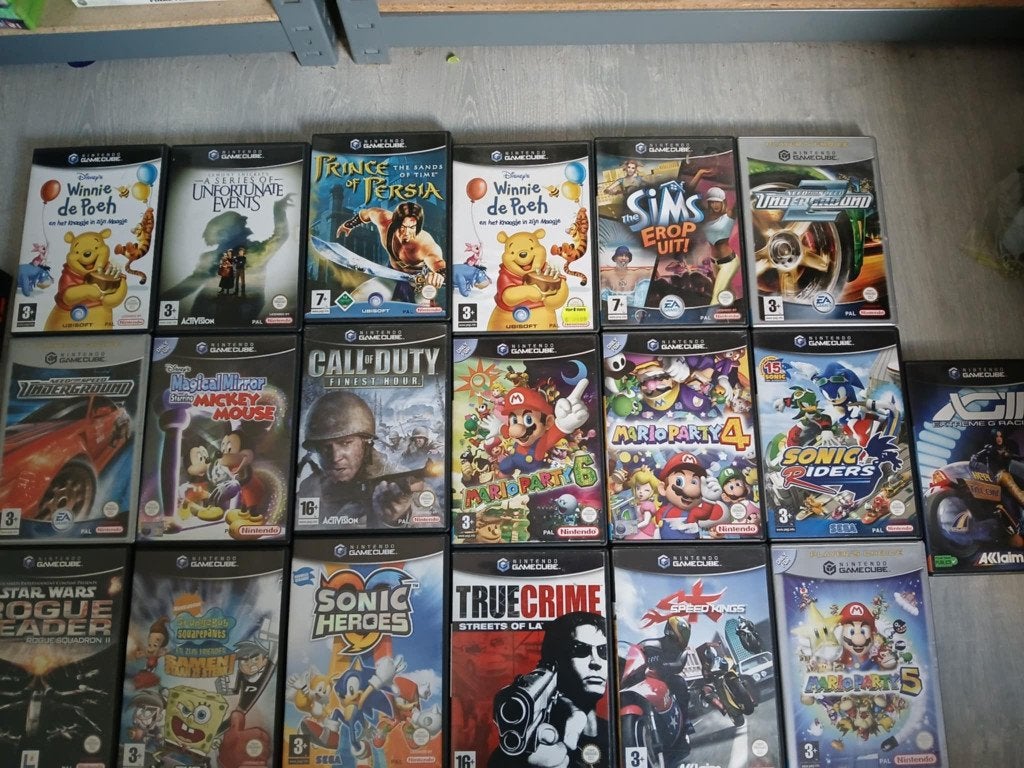 nintendo gamecube games, Enlèvement ou Envoi, Utilisé