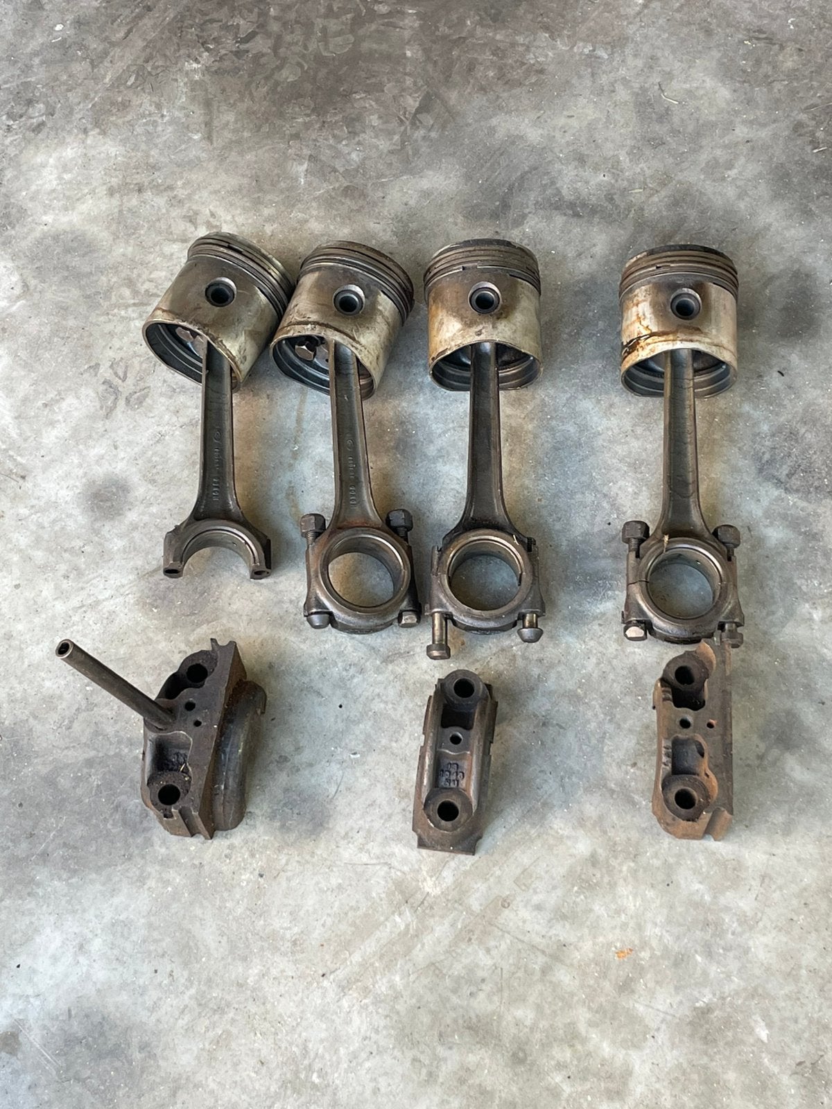 tiges de piston originales Austin Healey BN1 BN2, Autos : Pièces & Accessoires, Enlèvement ou Envoi, Austin
