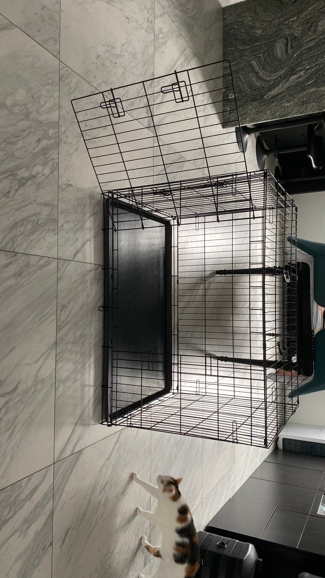 Cage pliable pour grand chien, Dieren en Toebehoren, Ophalen, Zo goed als nieuw