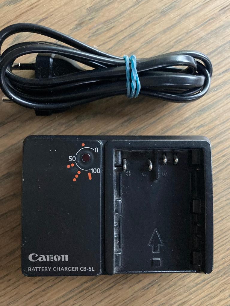 Chargeur de batterie Canon CB-5L/DS8101, Enlèvement, Utilisé