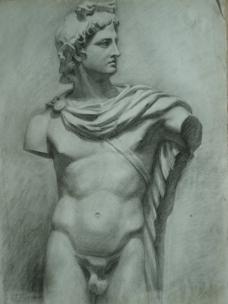 Grote academische studie naar De Klassieken Apollo Belvedere, Enlèvement ou Envoi