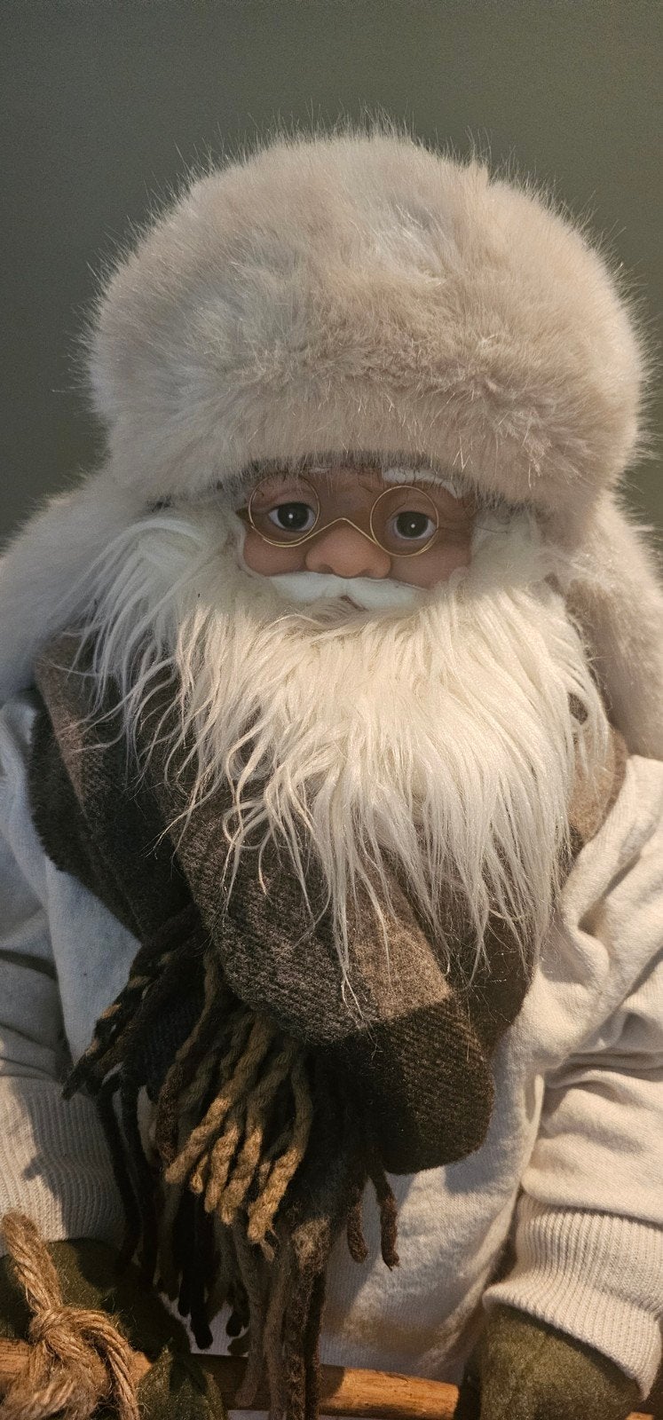 Kerstman 86 cm naturel, Diversen, Ophalen