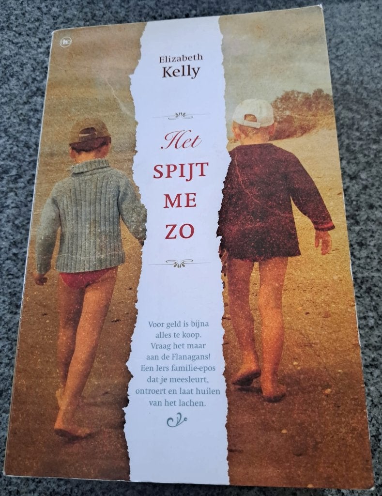 Roman : Het spijt me zo Elizabeth Kelly, Enlèvement ou Envoi
