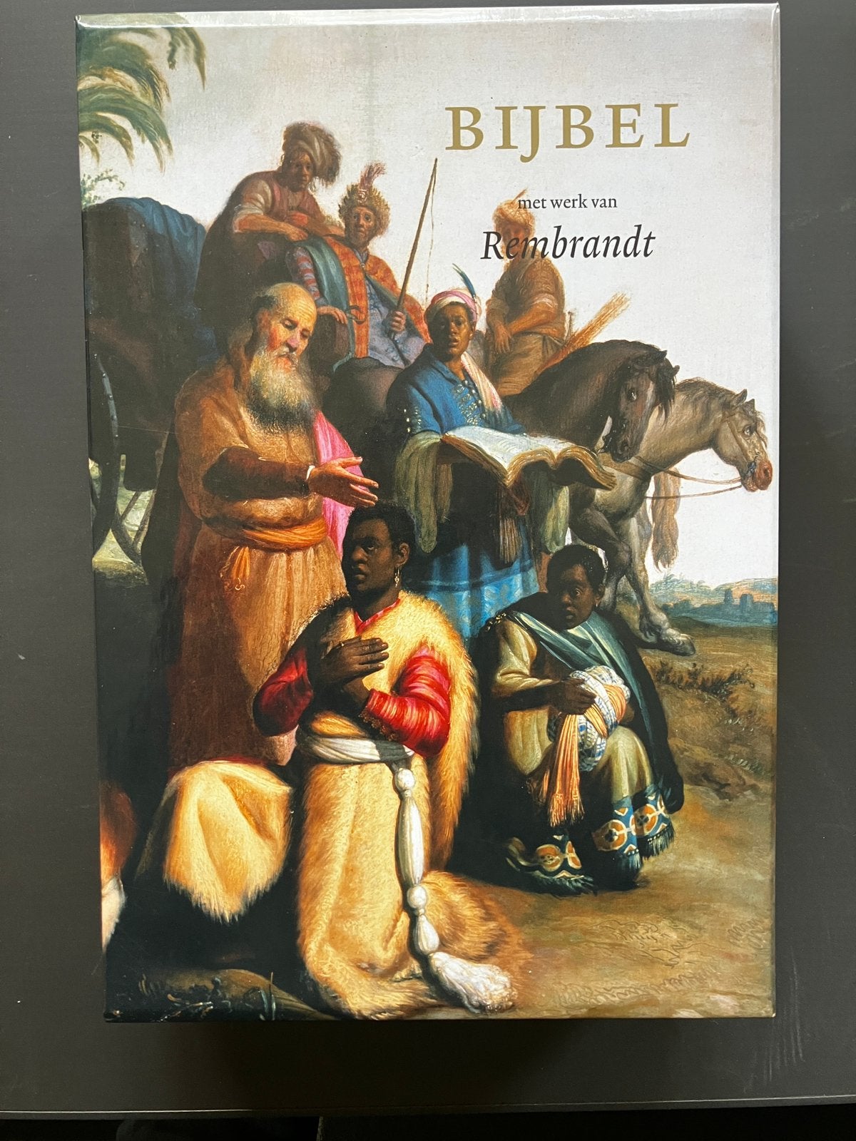 NBG Bijbel met werk van Rembrandt Luxe editie. NBV, Boeken, Ophalen