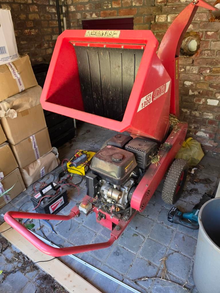 Hakselaar GTM GTS1300, Tuin en Terras, Hakselaars, Ophalen