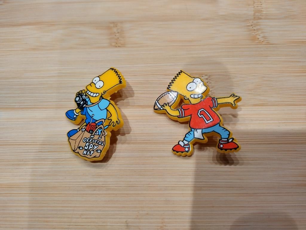 The Simpsons pins. Verzendkosten volgens tarief bpost, Ophalen of Verzenden