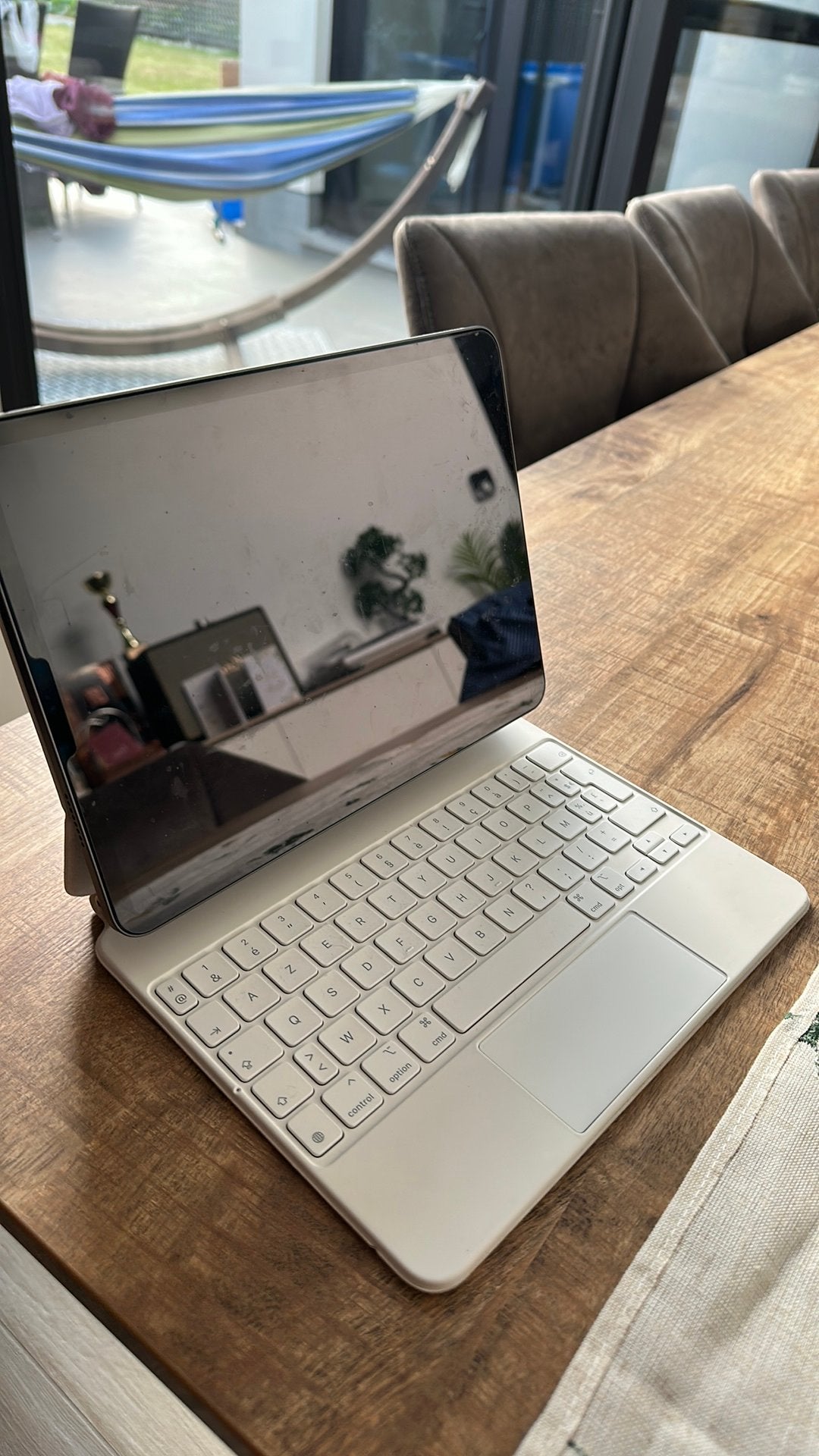 Apple iPad Pro 11” (3e generatie) 256GB + Magic Keyboard, Computers en Software, Apple iPads, Gebruikt, Apple iPad Pro, Wi-Fi