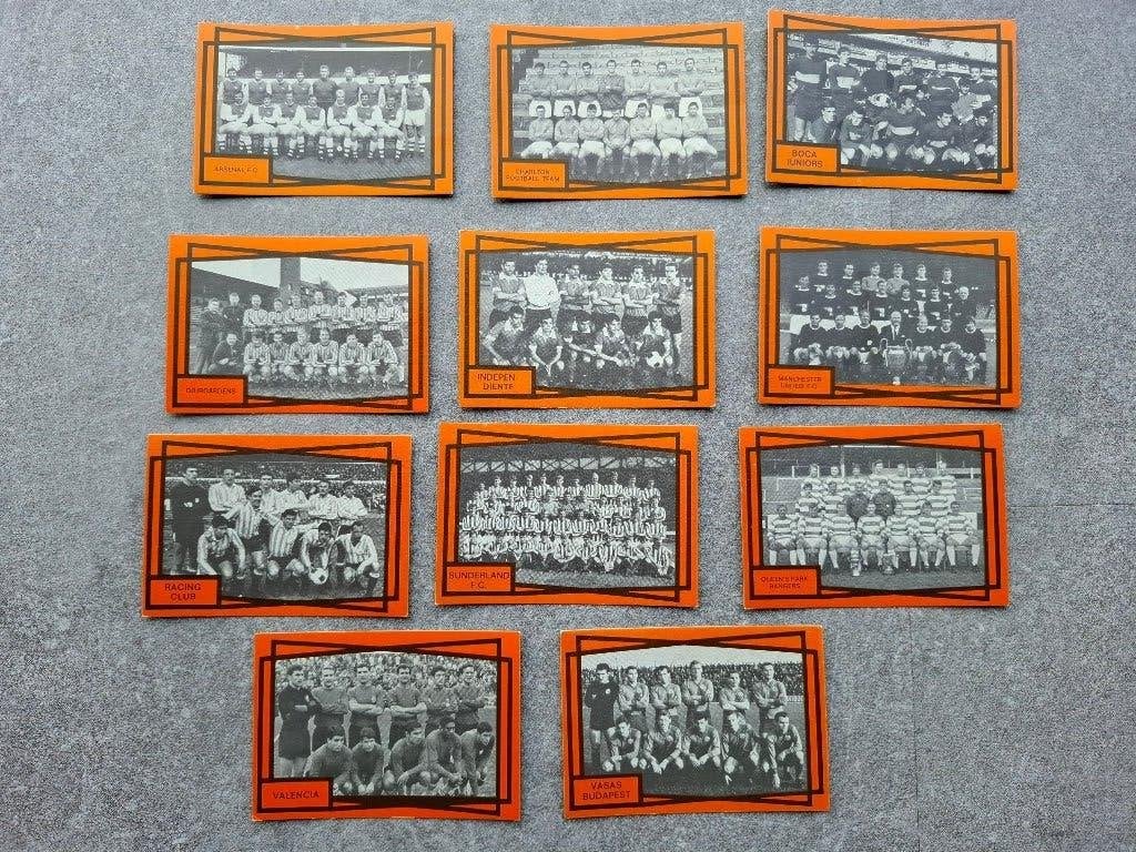 Les équipes étrangères de football de Chromo, Enlèvement ou Envoi, Comme neuf, Cartes de joueur