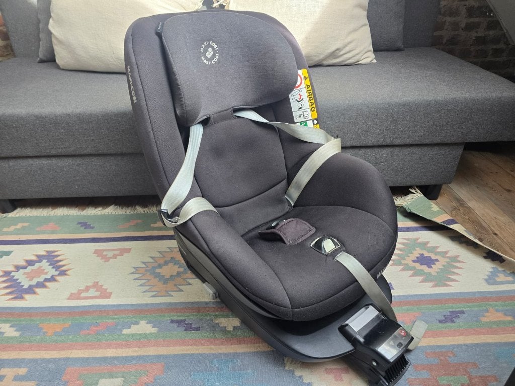 Maxi-Cosi isofix | donkerblauw, 0-15 M, Ophalen, Zo goed als nieuw, Maxi-Cosi, Isofix