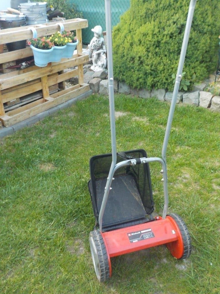 Handgrasmaaier op opvangzak, Jardin & Terrasse, Tondeuses à gazon, Enlèvement, Tondeuses à gazon manuelles, Sac de ramassage