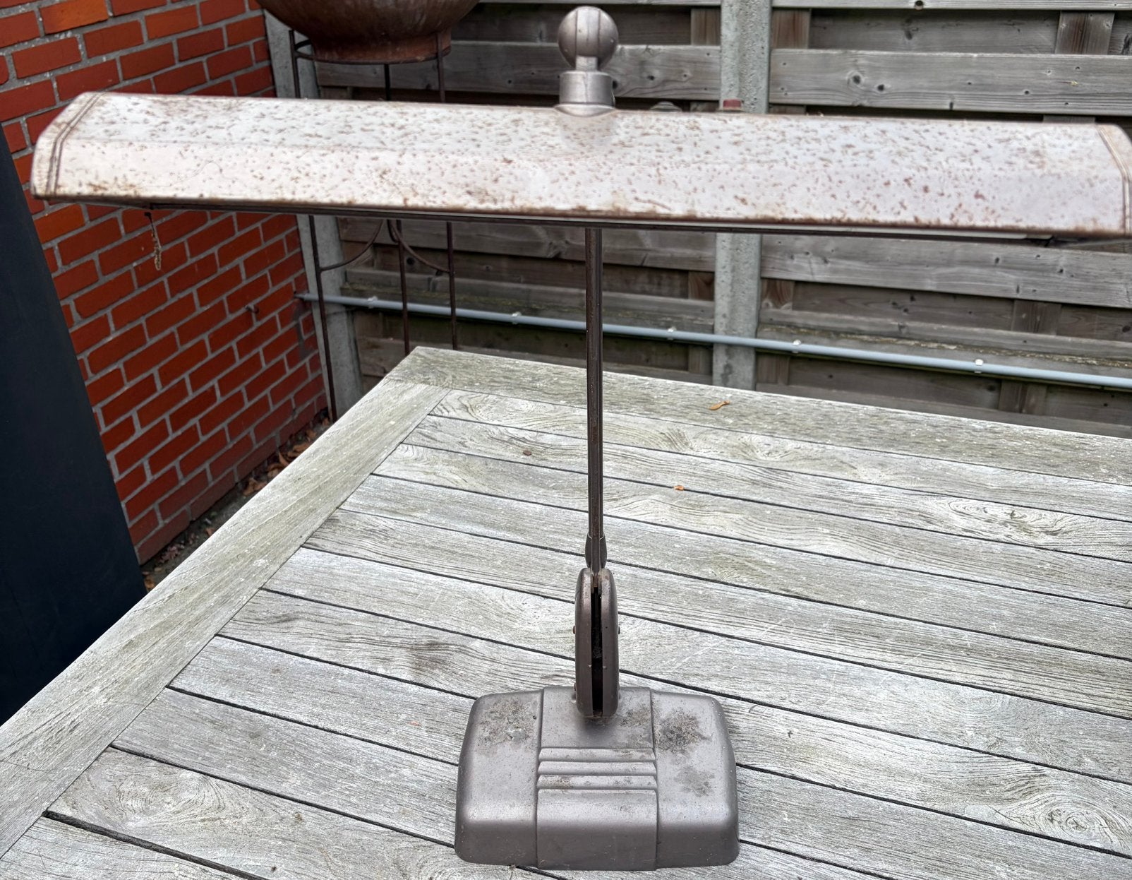 Te koop vintage industriële burealamp, Ophalen