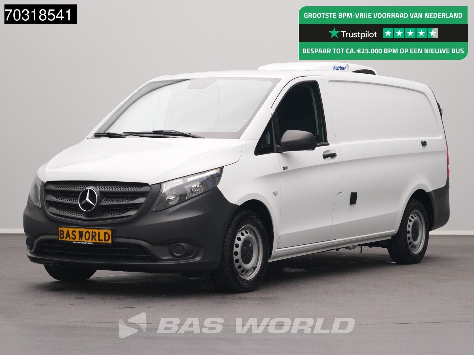 Mercedes Vito 116 Automaat Kerstner Koelwagen L2H1 Airco Cru, Achat, Euro 6, Entreprise, 3 places