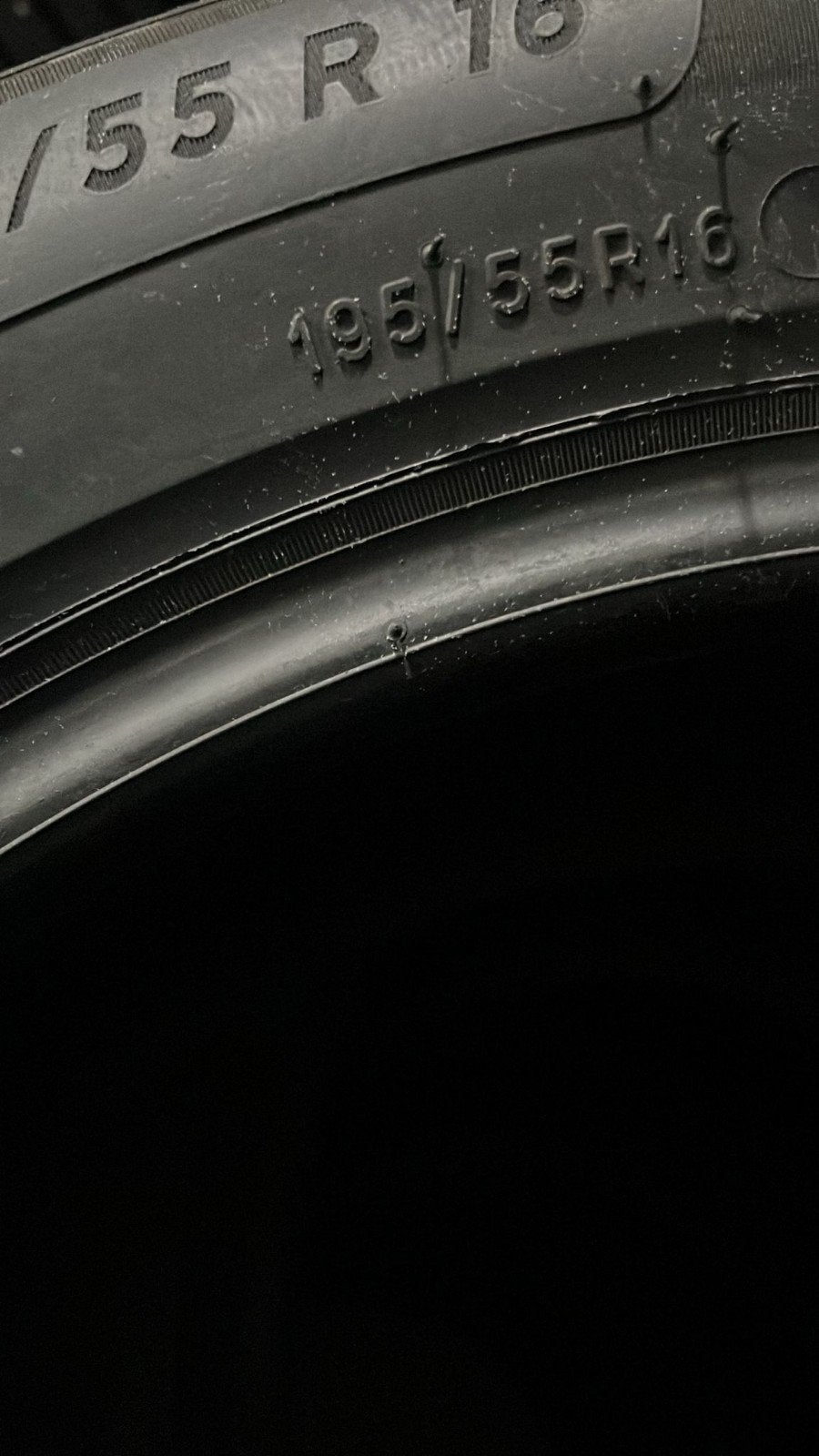 19555r16 195 55 r16 195/55/r16 Michelin nouveau avec montage