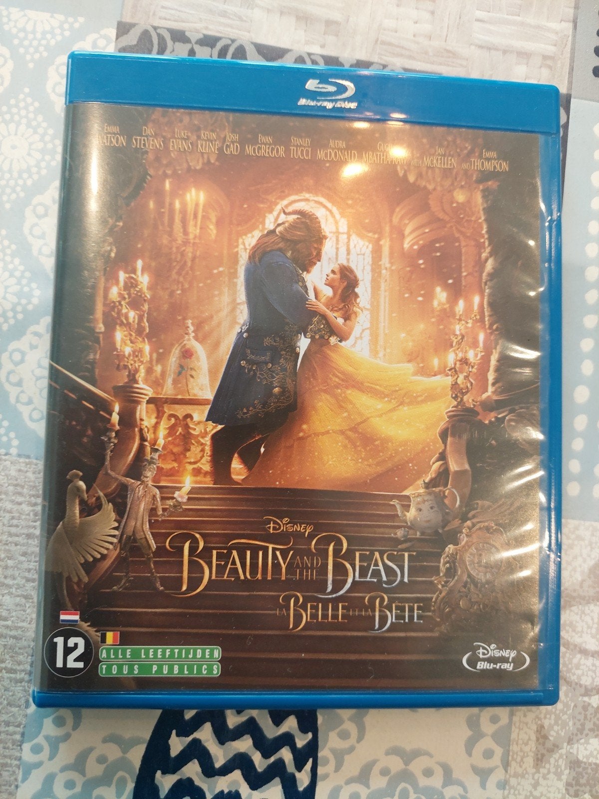 Blu ray: Beauty and the beast, Ophalen, Frans, Audio, Frans