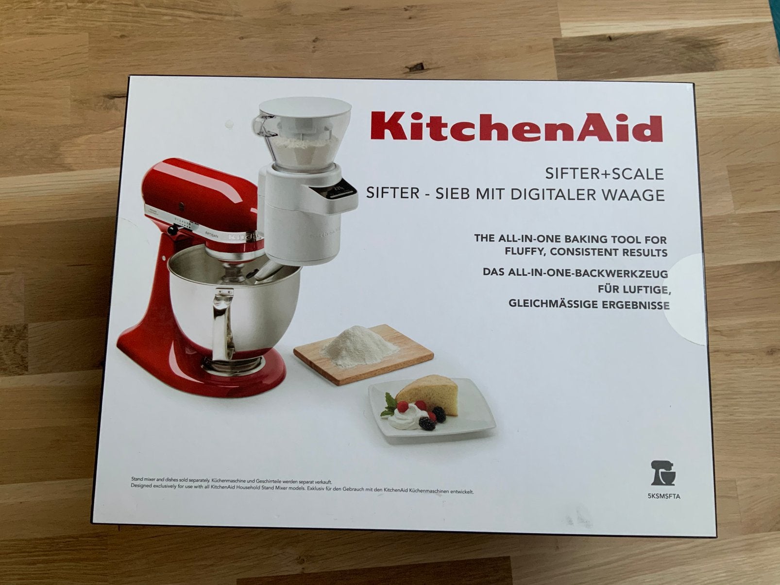 Accessoire pour tamis et balance KitchenAid 5KSMSFTA, Electroménager, Balances, Enlèvement ou Envoi, Balance de cuisine, Plus fin que 1 gramme