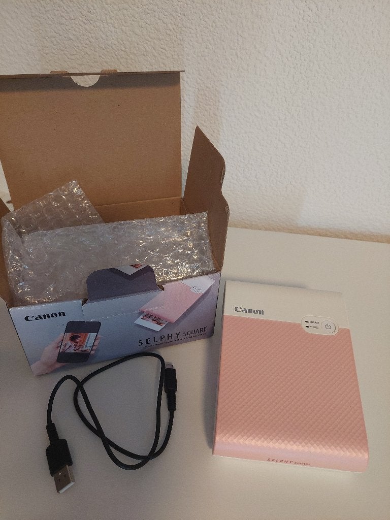 Canon SELPHY Square QX10 – Imprimante photo portable rose, Enlèvement ou Envoi, Comme neuf