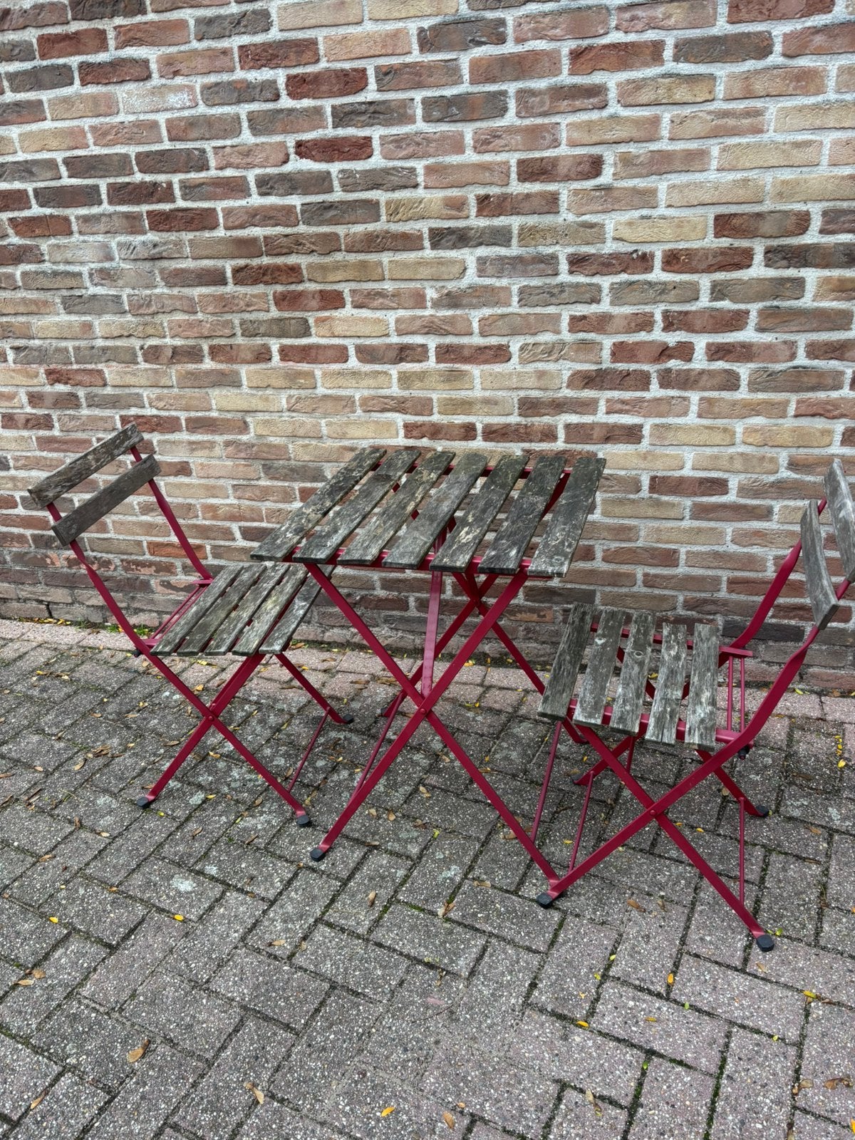 Vintage tuinset, Jardin & Terrasse, Enlèvement, Utilisé, Salons de jardin