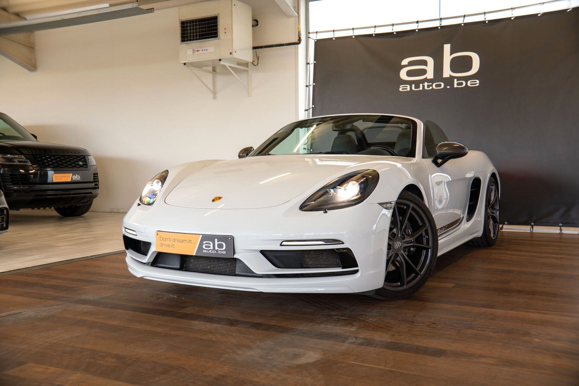 Porsche Boxster T, SPORTDESIGN, SPORTCHRONO, SPORTUITLAAT,, Auto's, 4 cilinders, Cabriolet, 0 kg, Wit