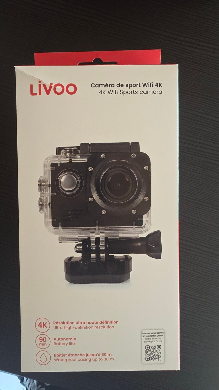 Livoo sportcamera, Ophalen, Nieuw, GoPro