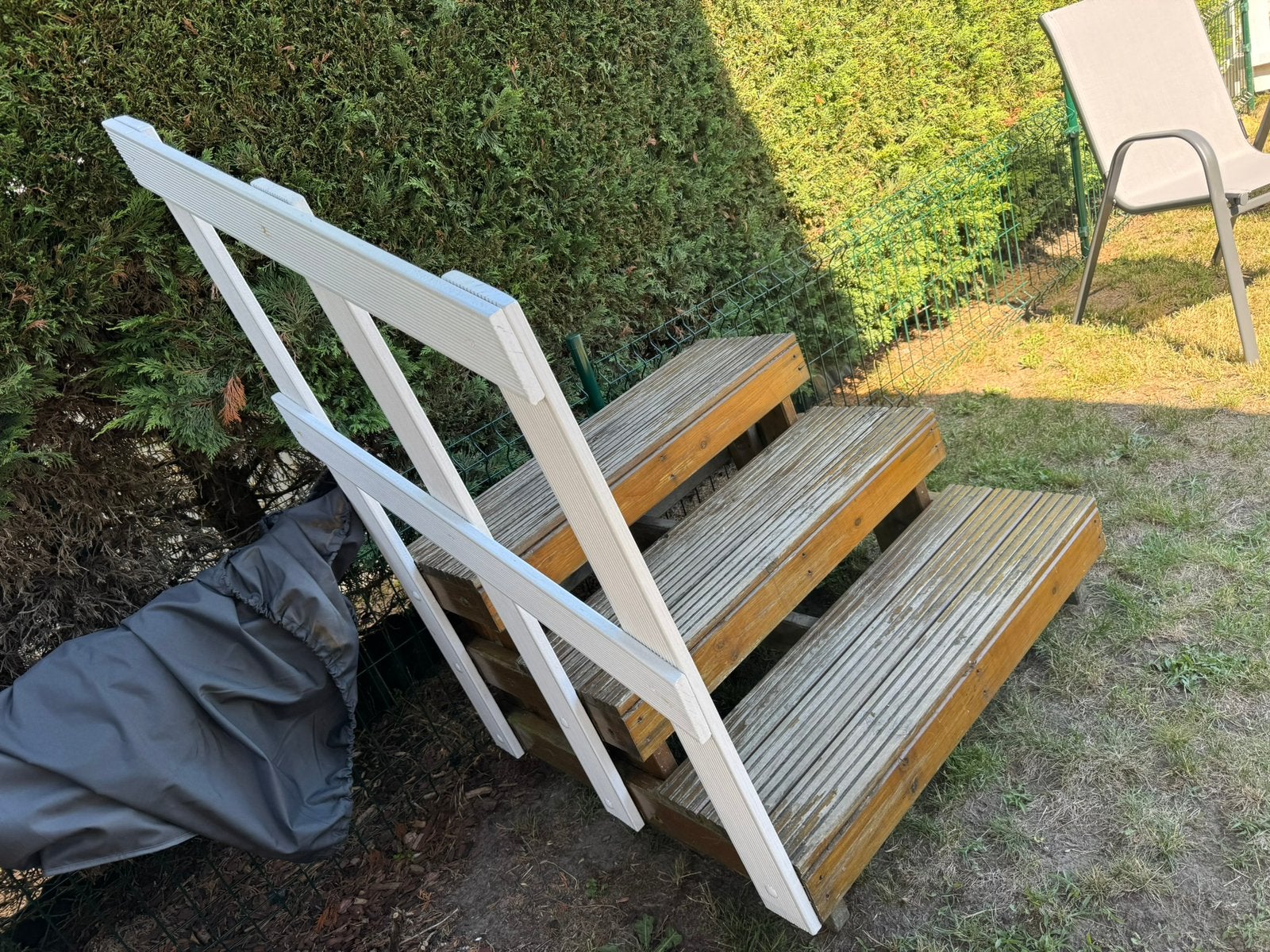 Trap stacaravan 59cm hoog 95cm breedte, Ophalen, Zo goed als nieuw, Hout