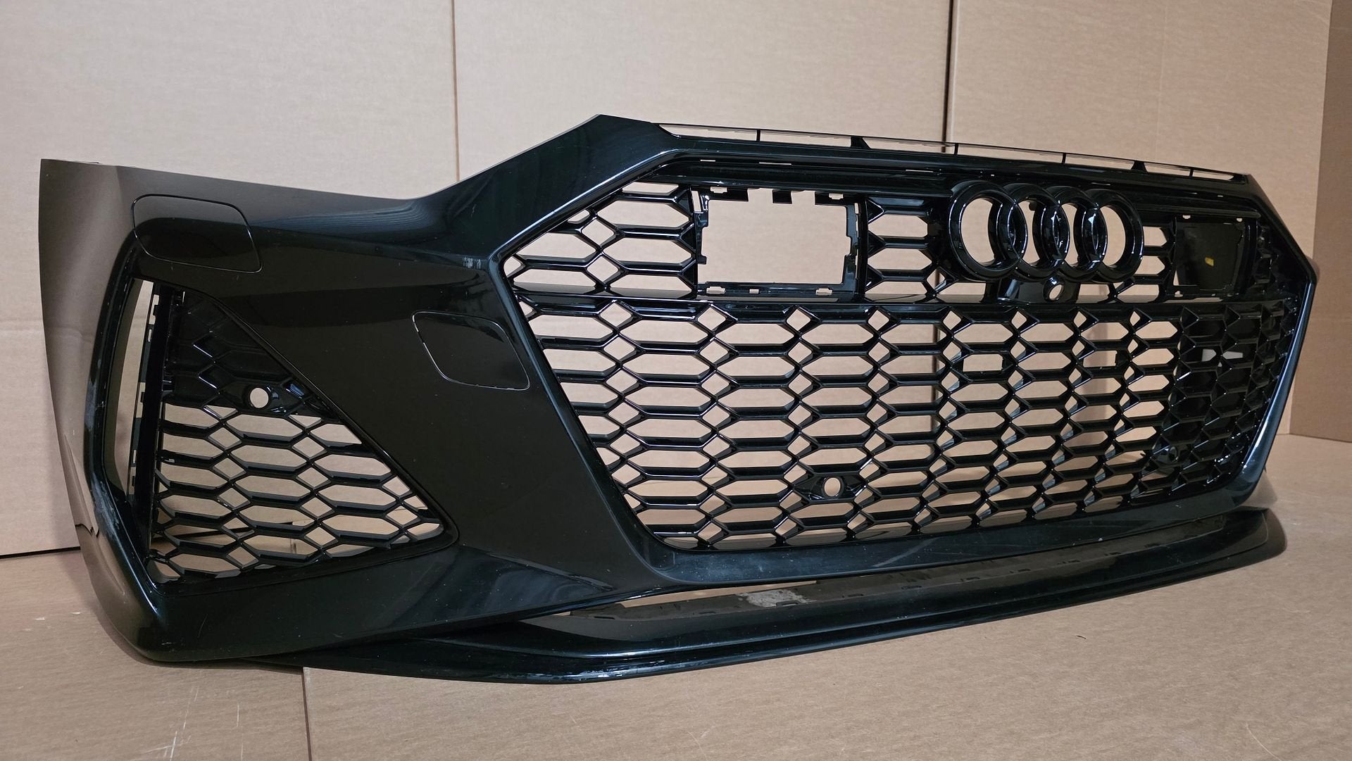 Voorbumper Audi A6 C8 4K RS6 RS7 6xPDC KLS ORIGINEEL BUMPER, Gebruikt, -, Voor, Bumper