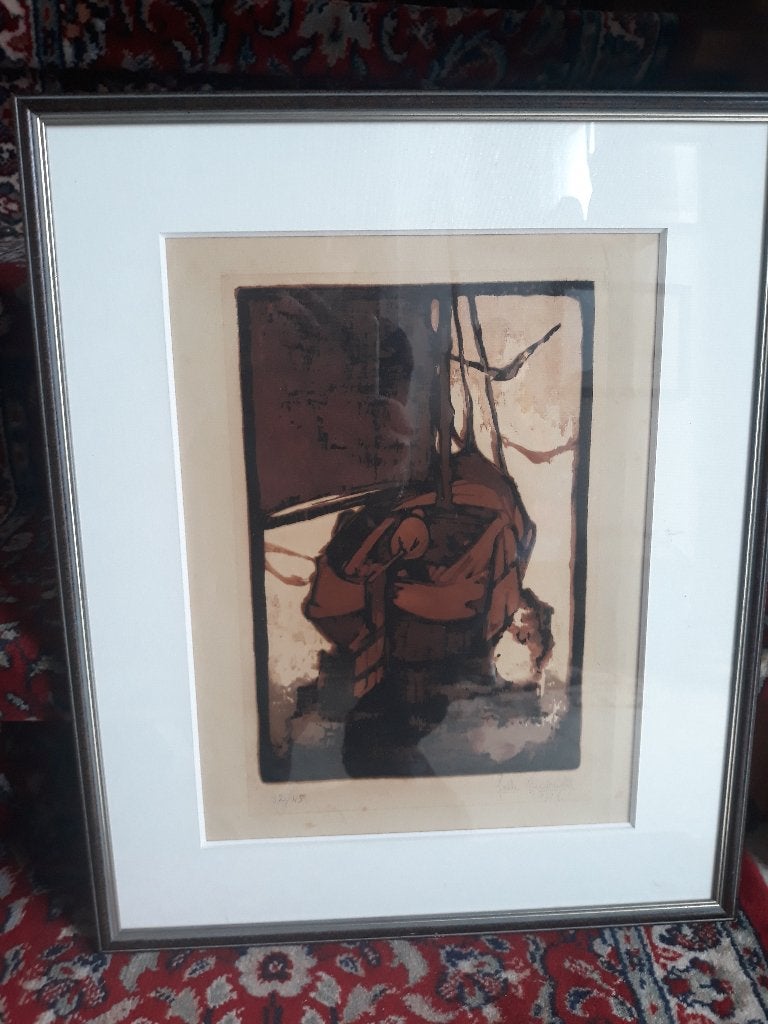 jos hendrickx, Antiquités & Art, Art | Eaux-fortes & Gravures, Enlèvement ou Envoi, Lithographie, Numéroté, 1900 - 1949