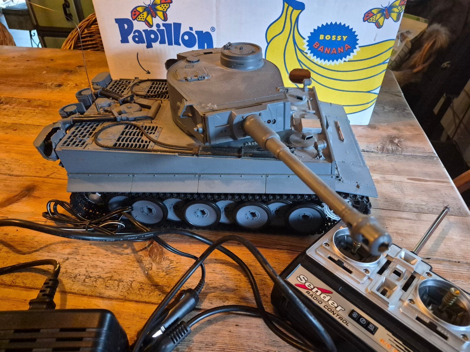 Hen Long Tiger tank RC, Ophalen, Gebruikt