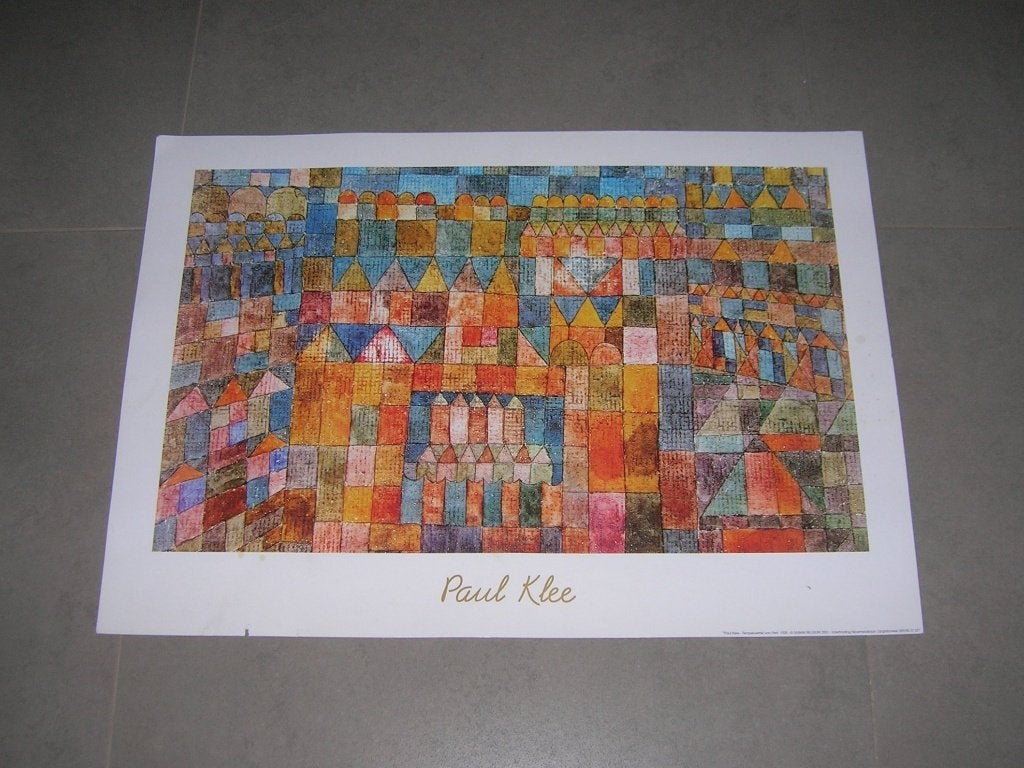Poster: Paul Klee, Verzamelen, Posters, Ophalen