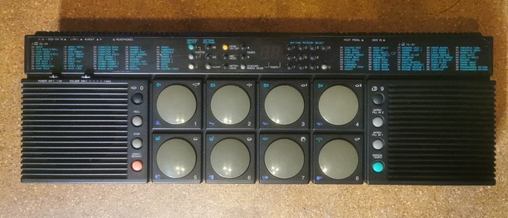 Yamaha DD-10 drumcomputer, met voeding, Musique & Instruments, Enlèvement ou Envoi, Utilisé, Yamaha