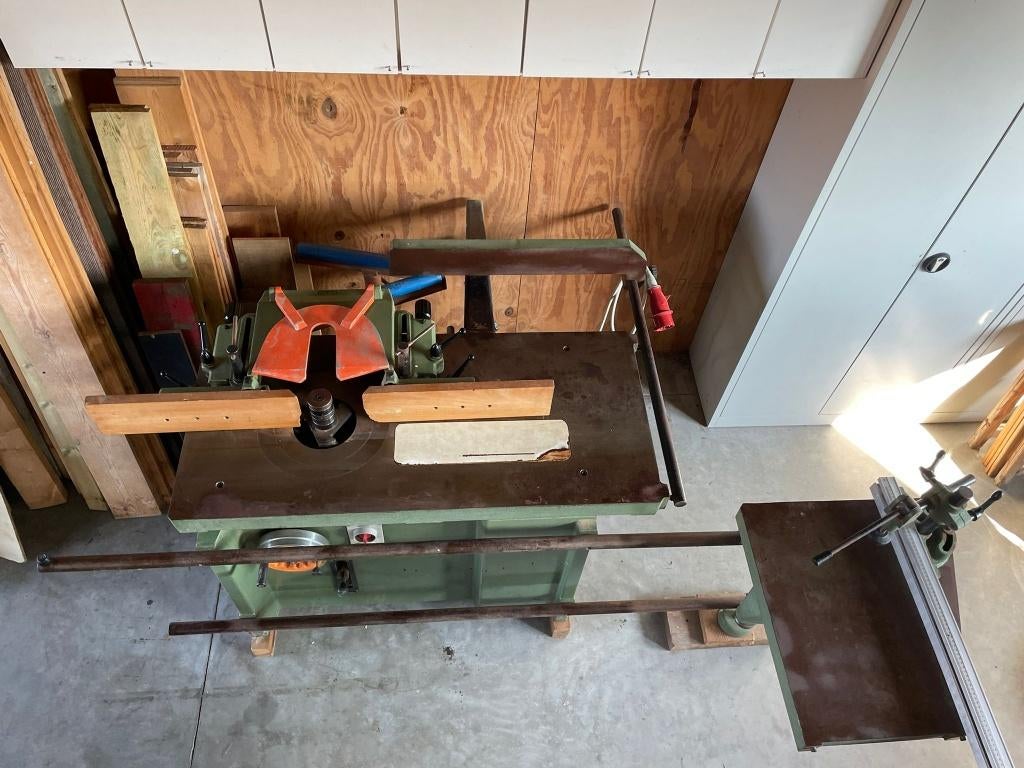 Houtbewerkingsmachine Sicar GT 200 toupie /pennebank, Doe-het-zelf en Bouw, Ophalen, Gebruikt