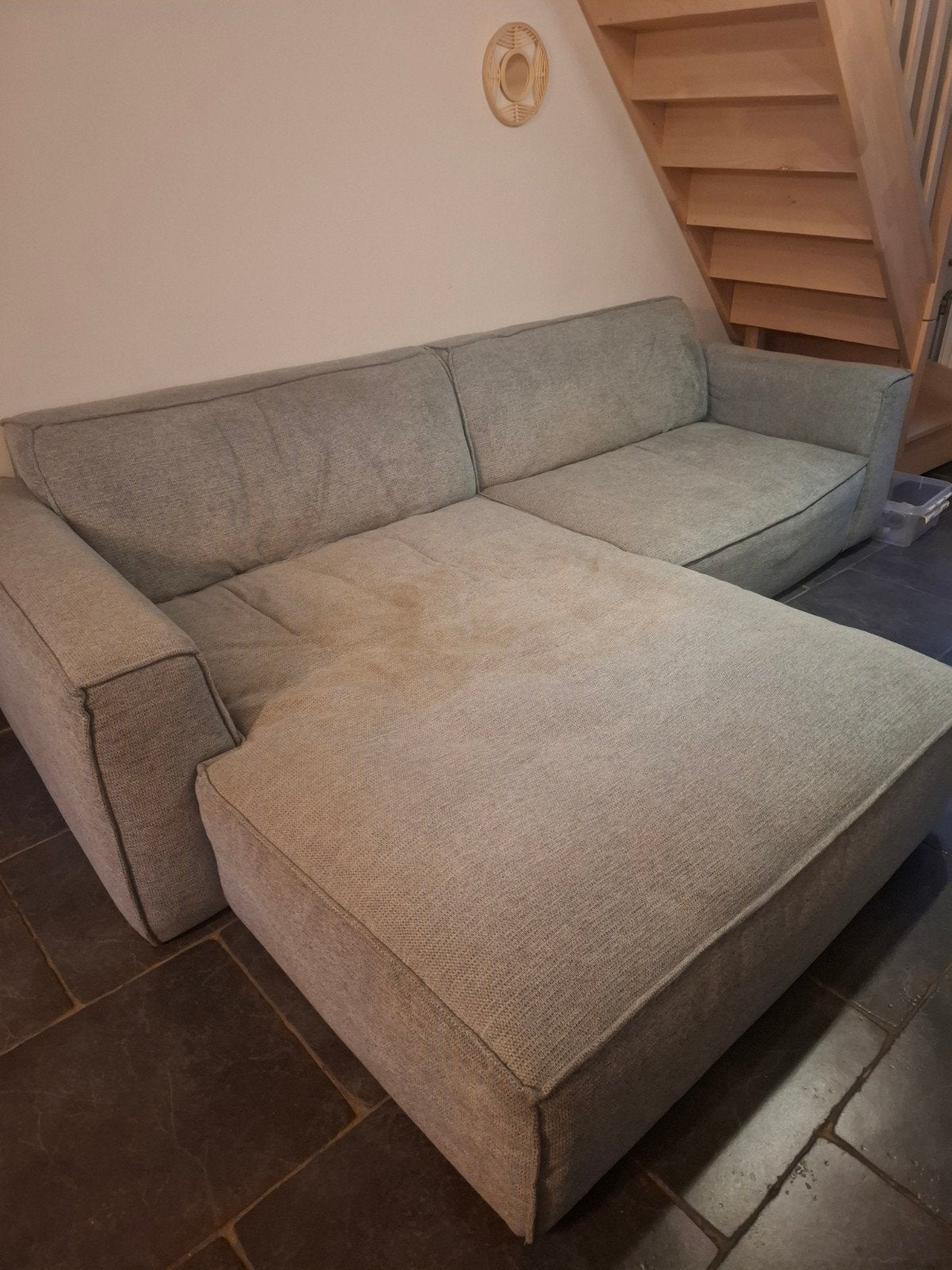 canapé en tissu, Ophalen, 250 tot 300 cm, Gebruikt, 125 tot 150 cm