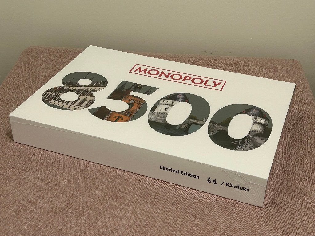 Monopoly Kortrijk 8500 Limited Edition, Neuf, Jeu de voyage, HASBRO, 1 ou 2 joueurs