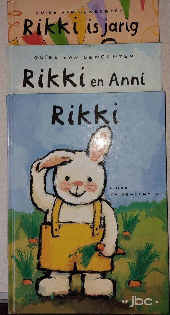Rikki - Rikki is jarig - Rikki en Anni, Ophalen of Verzenden, Guido Van Genechten, Jongen of Meisje