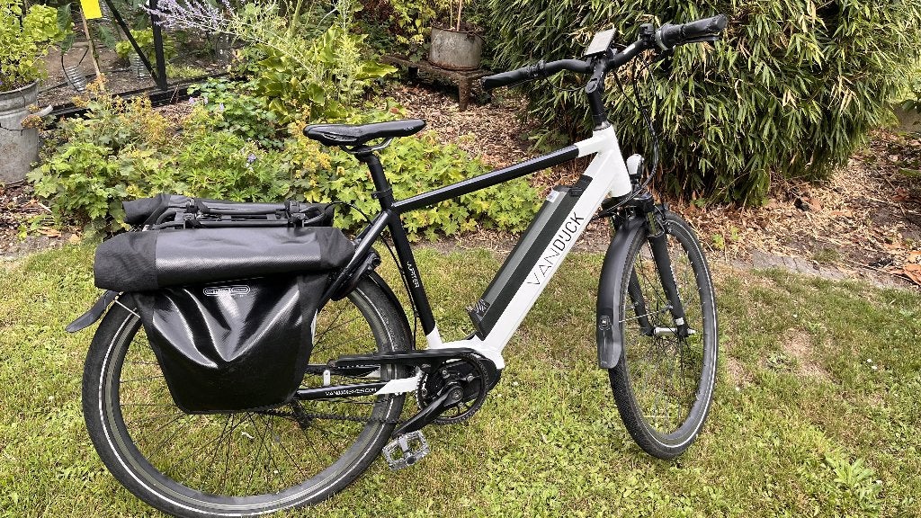 Sportieve elektrische herenfiets Vandijck Jupiter, Fietsen en Brommers, Gebruikt, Versnellingen, 53 tot 57 cm, Ophalen