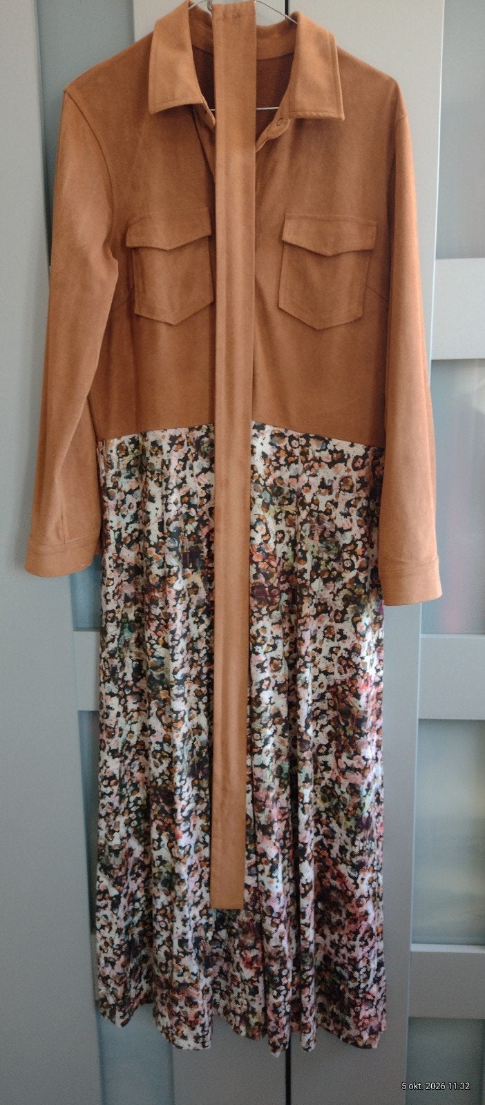 k-Design jurk, Kleding | Dames, K-design, Ophalen, Maat 46/48 (XL) of groter, Bruin