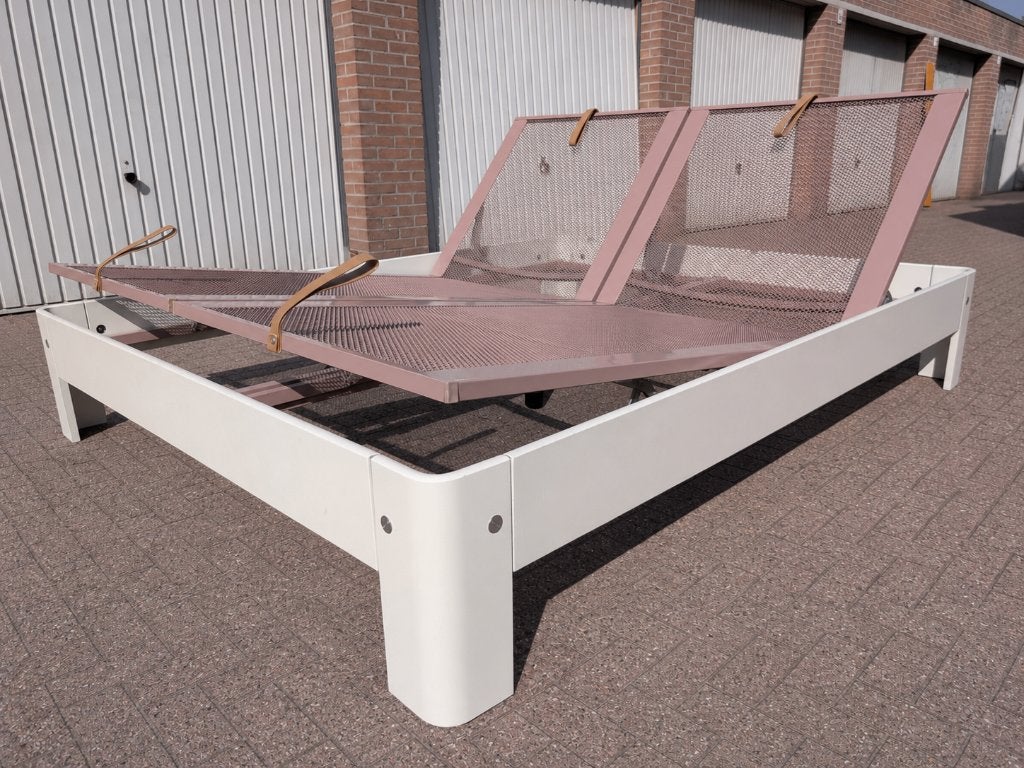 Auping Auronde 160 x 200 wit | BEZORGEN MOGELIJK, Ophalen, Zo goed als nieuw, Wit, Auping