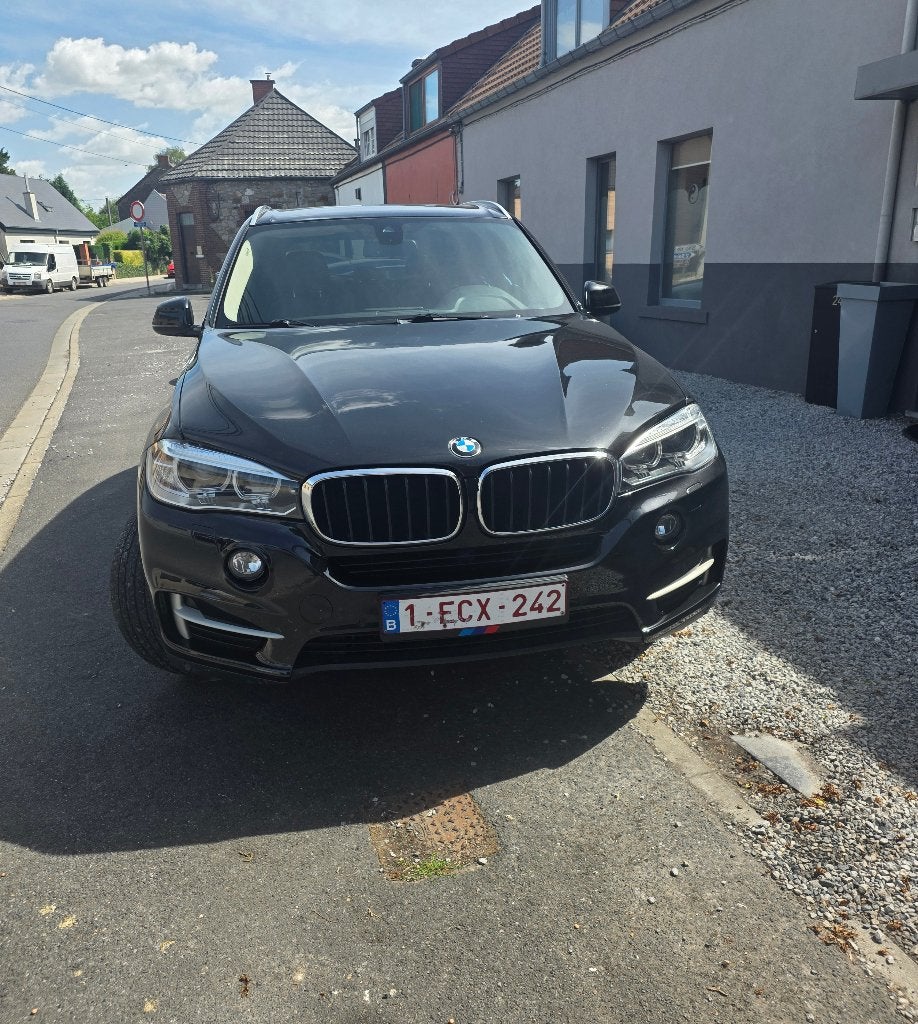 BMW X5, Auto's, Automaat, 1995 cc, Zwart, Leder