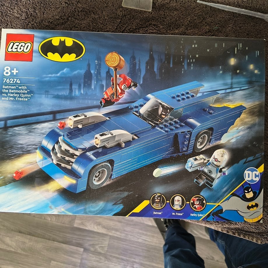 LEGO 76274  Batmobile vs. Harley Quinn & Mr. Freeze, Ophalen, Nieuw, Complete set, Lego