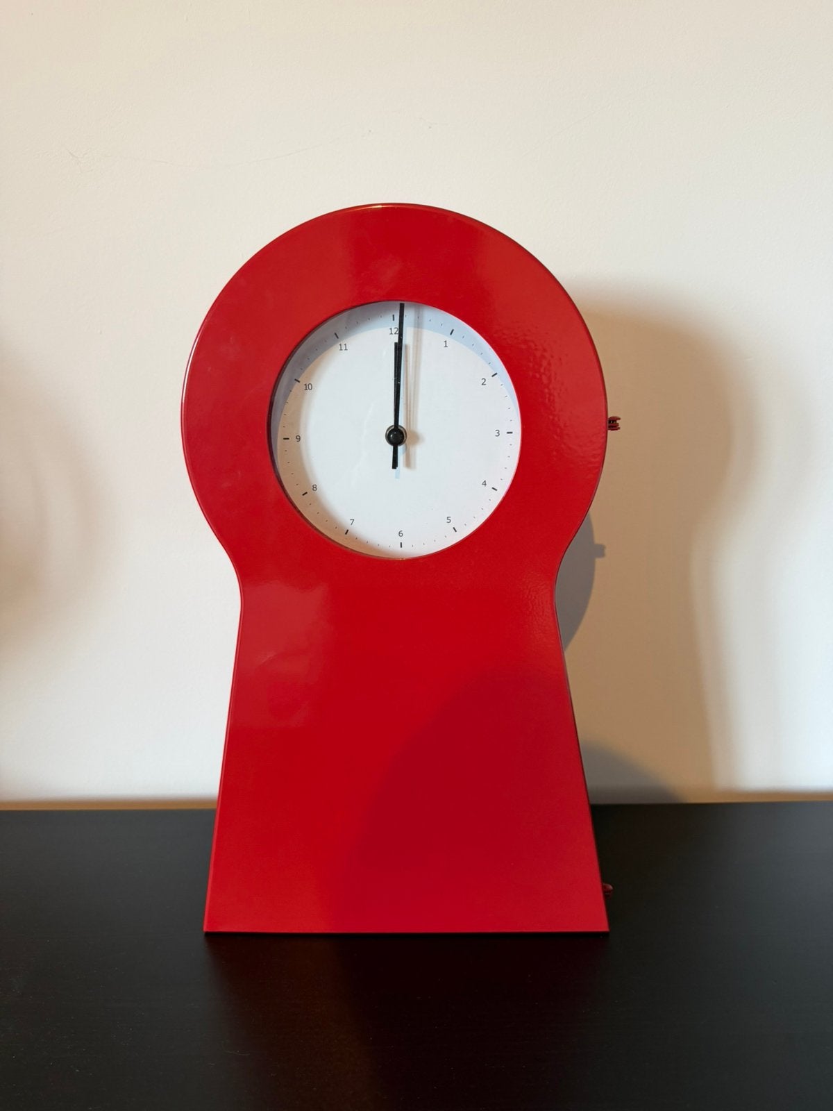 Horloge, Horloge sur pied, Rouge, Enlèvement, Analogique