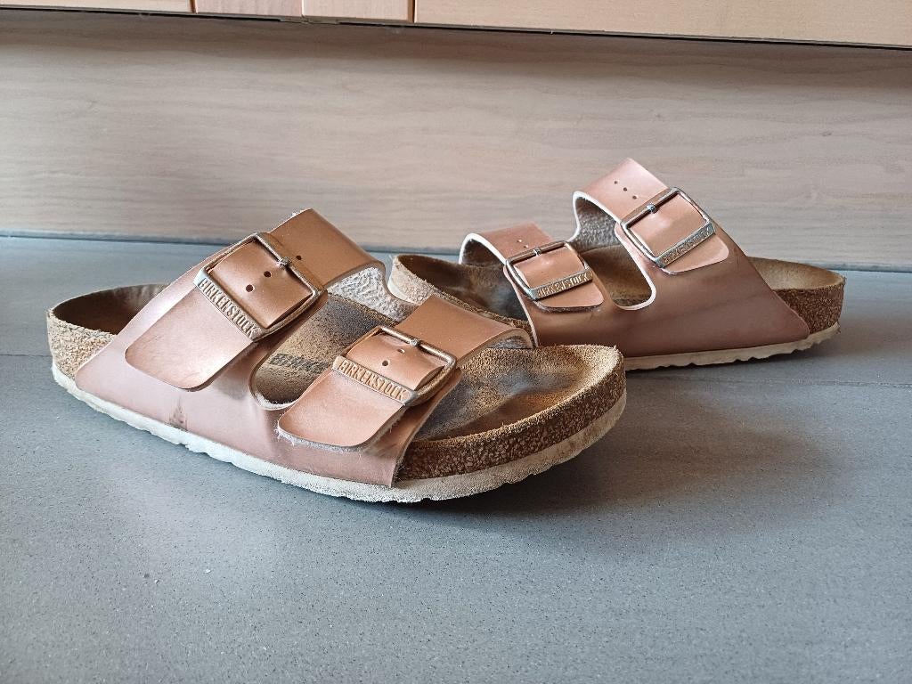 birkenstock maat 38 slippers, Kleding | Dames, Schoenen, Gedragen, Birkenstock, Ophalen, Slippers