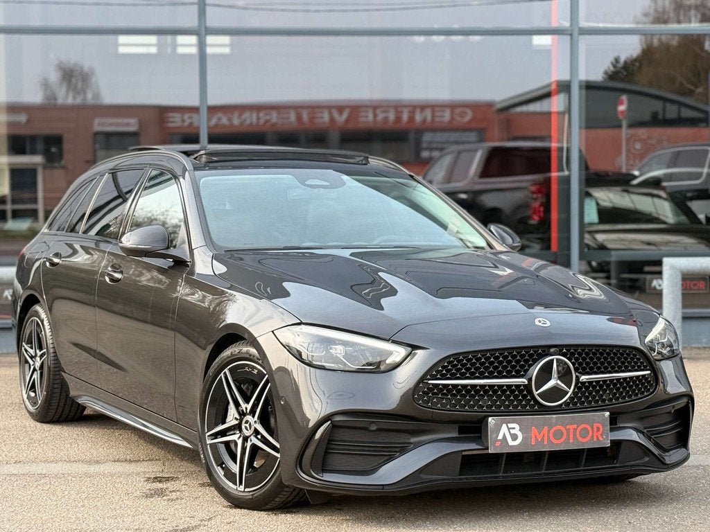 Mercedes-Benz C-Klasse 180 Break AMG Line 125KW LED MULTIBEA, Autos, Mercedes-Benz, Entreprise, Achat, Classe C, ABS, Phares directionnels