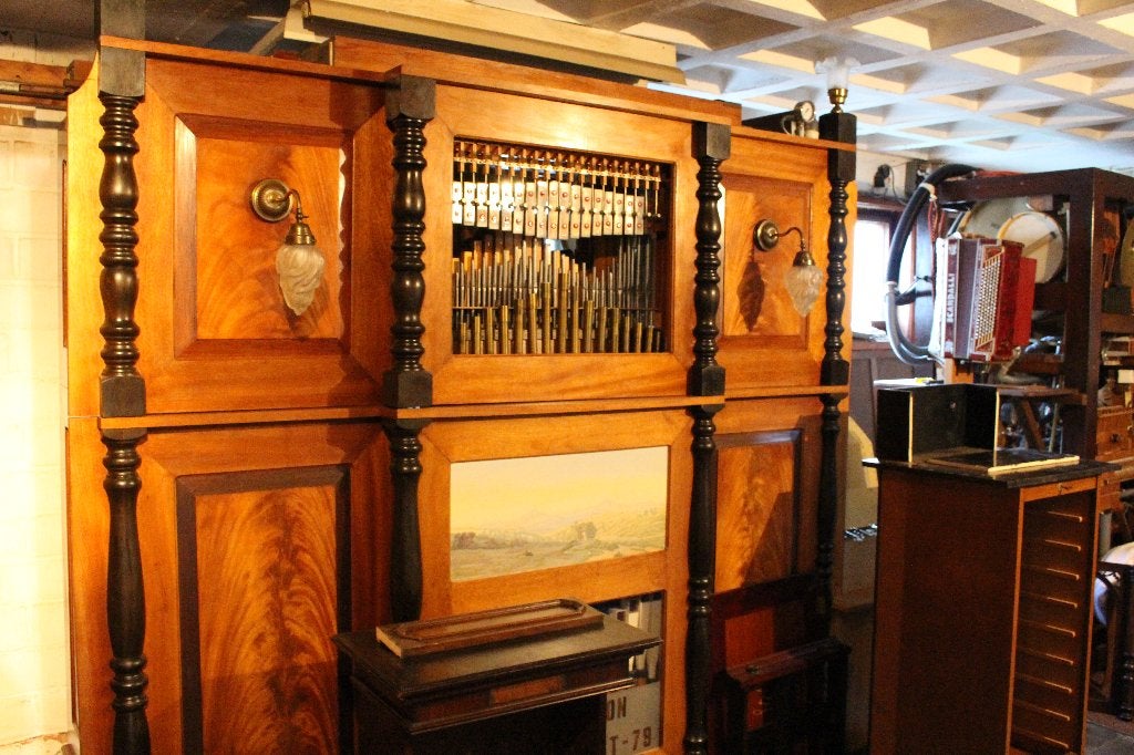Orchestrion Ruth 98, Ophalen, Gebruikt