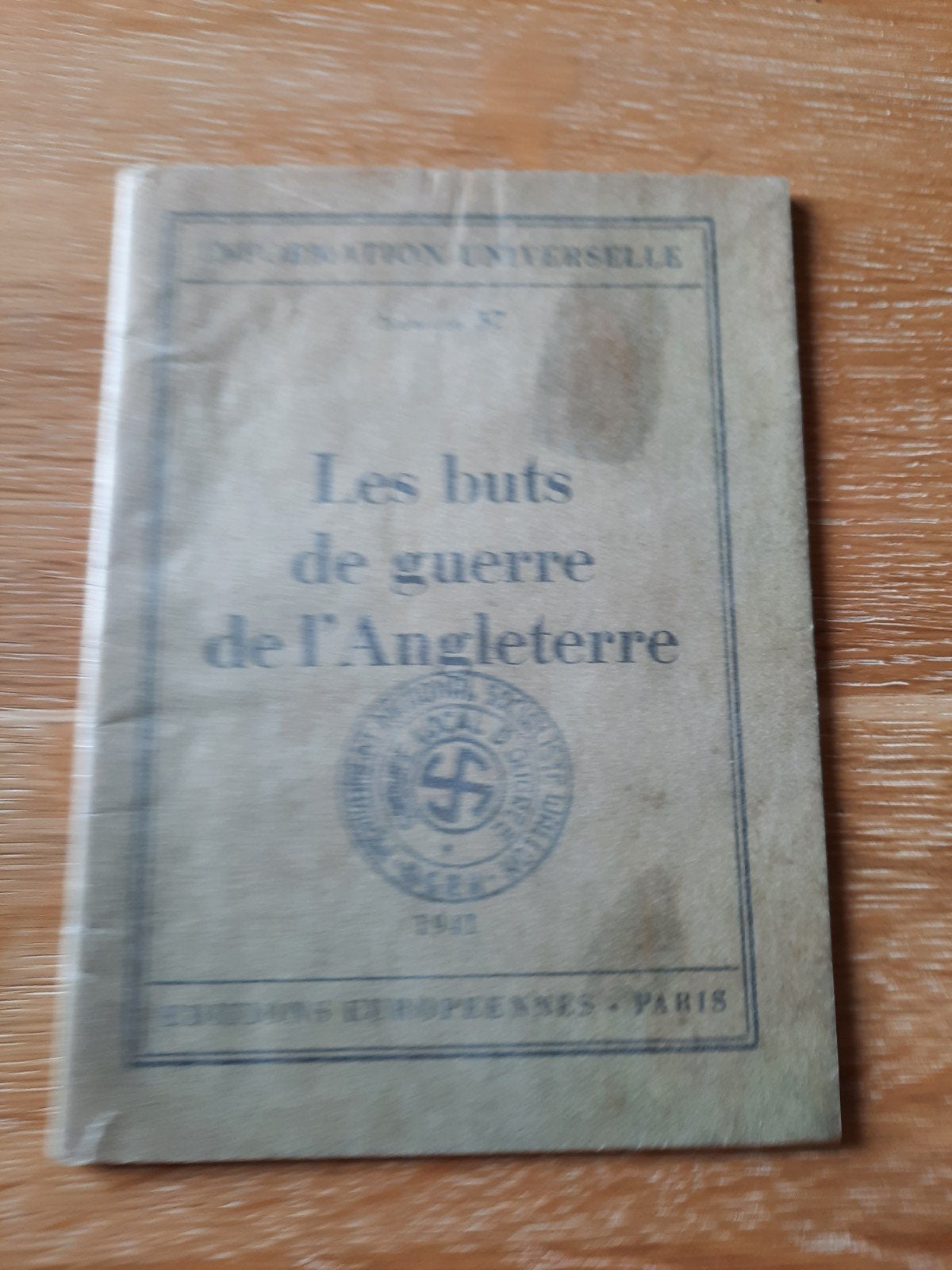 Engelse oorlogsdoelen 1941 propagandaboek, Ophalen of Verzenden
