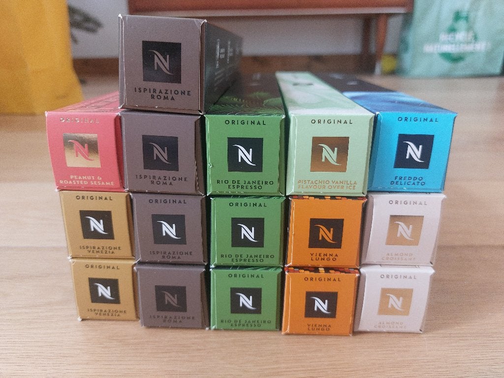 Lots de capsules Nespresso (16 boites de 10 capsules), Overige typen, Nespresso, Nieuw, Ophalen of Verzenden