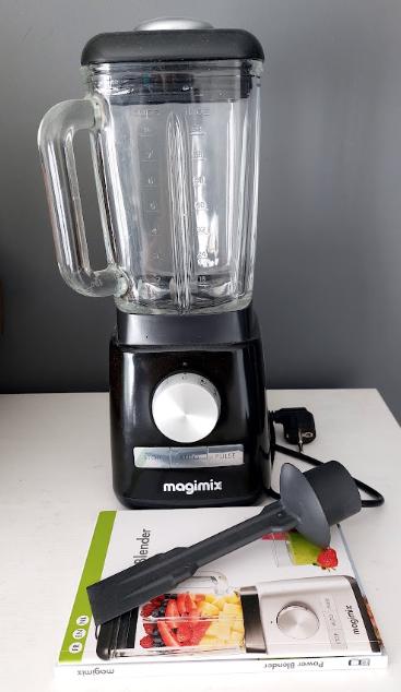 Magimix Power Blender Bl 11628b, 1 tot 2 liter, Ophalen, Zo goed als nieuw, 3 snelheden of meer