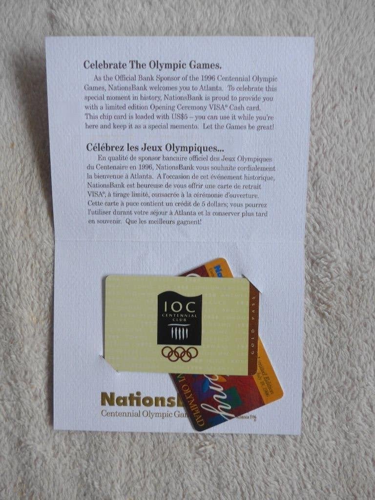 Olympische Spelen Atlanta 1996 : Sponsor Village, Verzamelen, Overige Verzamelen, Ophalen of Verzenden, Zo goed als nieuw