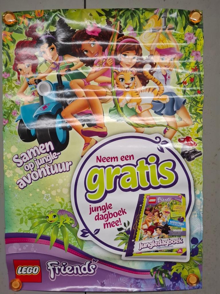 Lego poster Frieds  670 x 480, Kinderen en Baby's, Speelgoed | Duplo en Lego, Lego, Overige typen, Friends, Ophalen of Verzenden